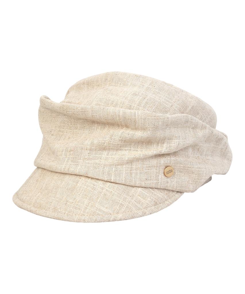 Yunibeosyeolkemiseuteuli Wire Wrinkle Beige Marine Cap