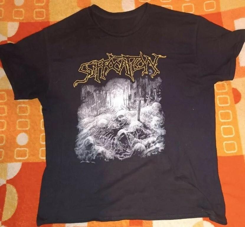 Rare Suffocation Latin America 2022 Gift For Fans Unisex S-5XL Shirt HK127 XXXXL