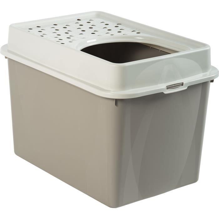 Maison De Toilette TOP 50l - Cappuccino (PP Recyclé) - 57,2 X 39,3 X 40,4 Cm