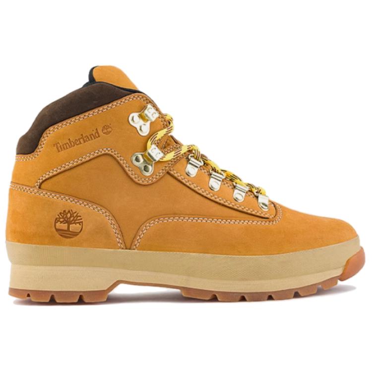 Timberland Comfortable Simple Non-Slip Wear-Resistant Mid-Top Hiking Shoes Men Hiking Shoes Yellow A2P27754