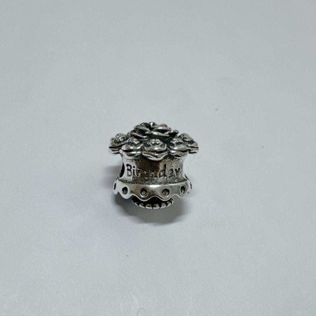 New 925 Silver Happy Birthday Cake Food Series Pendant Number Beads Fit Exquisite Bracelet Women Diy Jewelry Gift Ice Cream Charm