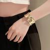European-American Open Arm Cuff Bracelet - High-End, Versatile, and Exaggerated Fashion Jewelry for Women
