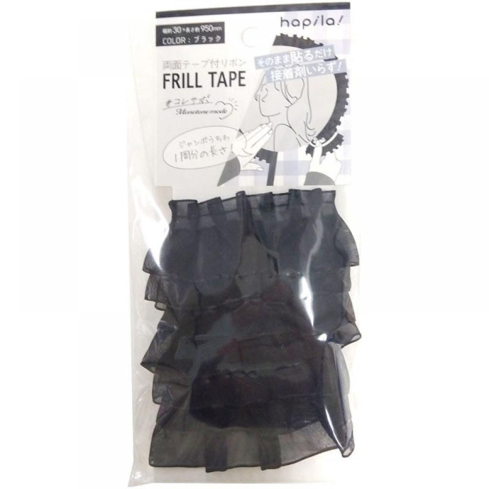 

Oshi Katsu Oshi Katsu Ribbon With Double Sided Tape For Decoration Black