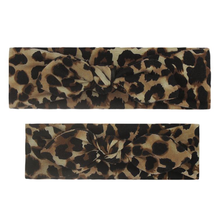 European and American Hot air Cloth Headband Fashion Parent-child Suit 2pcs/set Factory
