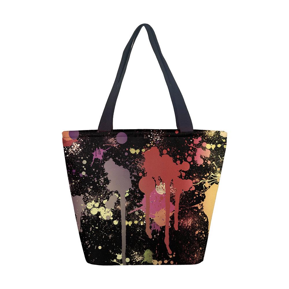 Women's Handbag No Theme Girl Shoulder Bag Printed Canvas Bag Fashion Trend Large Capacity Tote Bag