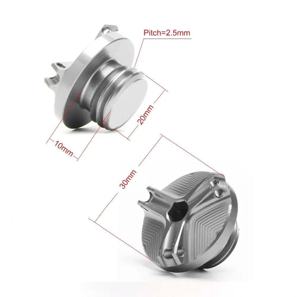 Motorcycle Oil Filler Cap Engine Plug Cover For Kawasaki Ninja1000sx Z1000 Ninja 650 400 1000 500 SX Z900 RS SE Z800 Z650 Z500