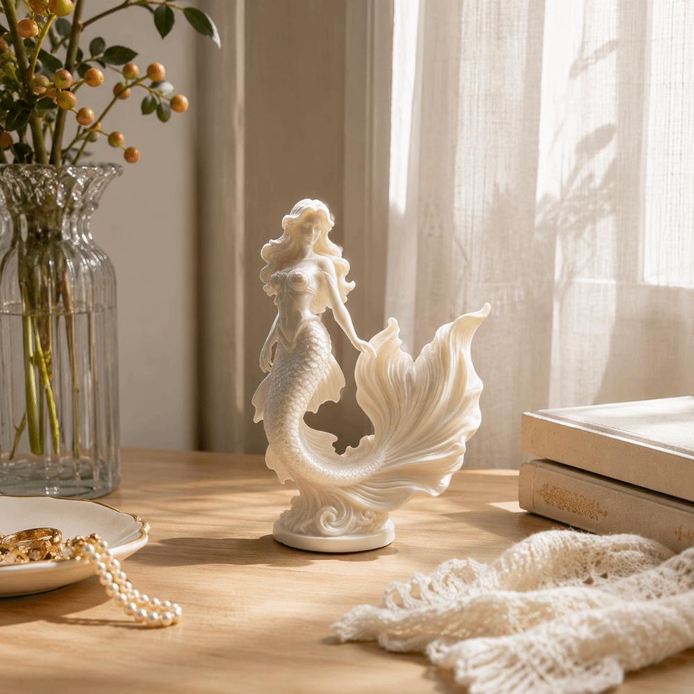 Ocean Theme Desktop Ornaments 3D Printed Mermaid Ornaments Sweet Home Decoration Living Room