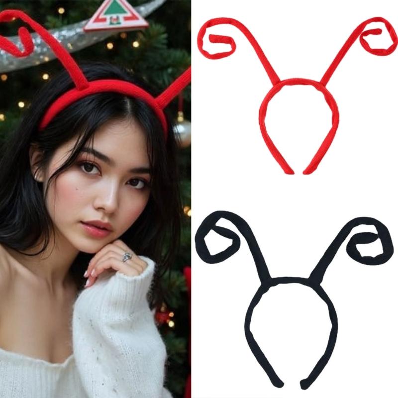 2Pcs Butterfly Antenna Headband Bugs Antenna Headband Hair Band for Halloween Cosplay Parties Costume Accessories