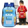 Kids Car Themed School Backpack Eva Material With Breathable Straps For Preschool And Elementary Education