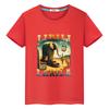 Italian Brainrot print  100%Cotton cartoon t shirt for kids boy 10years Tees Short  Anime Tops kids clothes girls y2k one piece