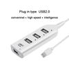 Zubehör Computerzubehör USB-Hub 4 Port USB 2.0 Hub Mehrfach-Expander Netzteil