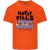 Cats Happy Pills Funny Feline Unisexs Light Cotton TShirt