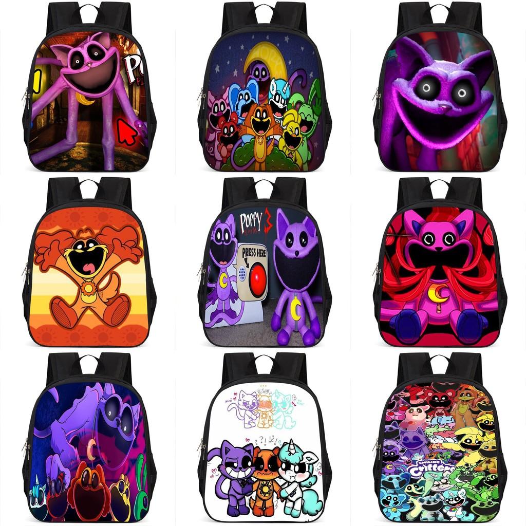 Adorable Catnap Poppy Playtime Backpack For Kids And Students Oxford Fabric