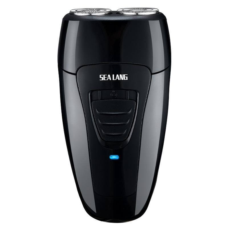 Portable Electric Shaver Men’s Travel Shaver USB-Rechargeable Detachable Shaving Head Compact and Convenient for Business Trips