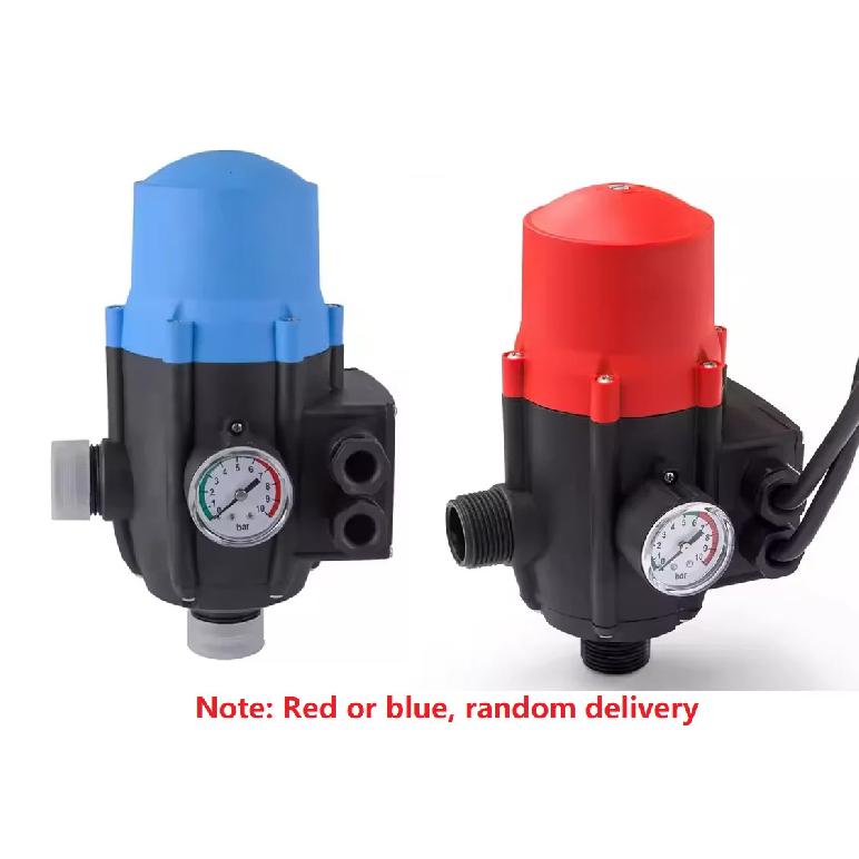 Automatic Pump Controller with Pressure Gauge Adjustable Pressure Full Auto On-Off Stable Performance for Water Pump System