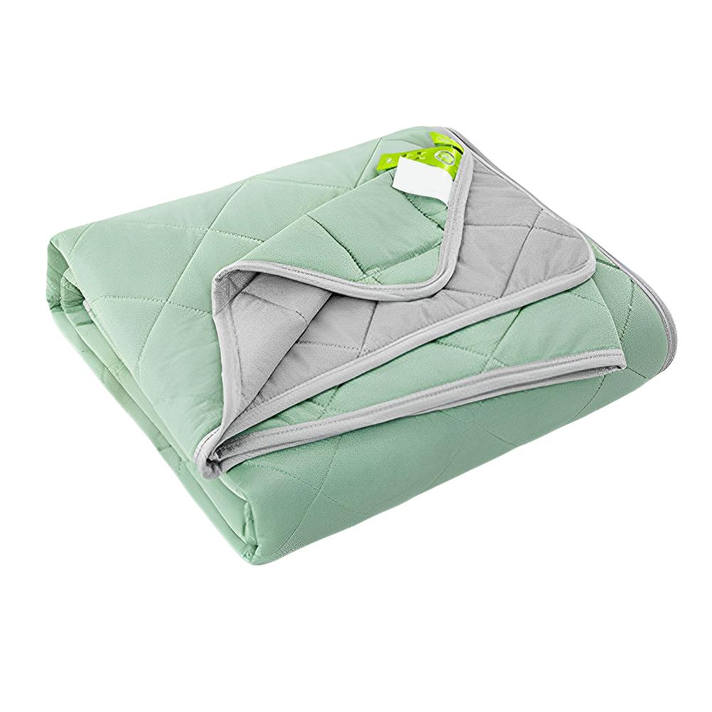 Cold Feeling Quilt Solid Color Lightweight Cooling Quilts Multi-Function Breathable Bedroom Blanket for Home Office