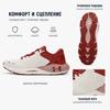 Under Armour HOVR Phantom 24/7 Wygodne Casualowe Buty do Biegania z Niską Cholewką Damskie sneakers Biały Czerwony 3028447-840