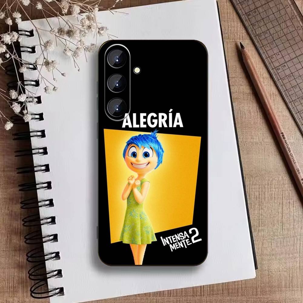 Adventure Anime Inside Out  Phone Case For Samsung Galaxy A73,21,22,32,71,53,52,51,80,5G Soft Black Cover