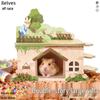 All-Season Universal Wooden Hamster Hideaway Nest
