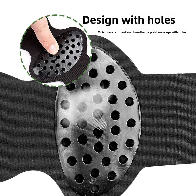 Fußgewölbestützen für Männer und Frauen, perforierte Fußgewölbestütze, stoßdämpfendes Fuß-Halbpolster, Plattfuß, innere und äußere Acht-Zeichen-Orthopädiepolster