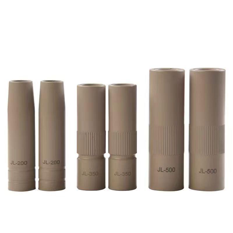 MIG Welding Coated Protective Nozzle & Sleeve: 200A/350A/500A, MIG Gun Accessories