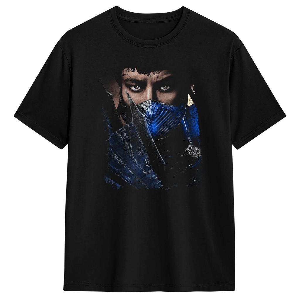 Klassic Scorpion Vs Sub Zero Fight Portrait Mortals Kombats T Shirt Popular T Shirts Short Sleeve Vintage Tops Plus Size Tees