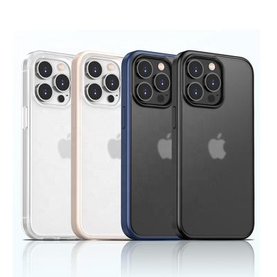 Low Price Translucent Matte PC TPU Defender Shockproof Bumper Mobile Phone Case Cover for iPhone 14 13 12 11 Pro Max