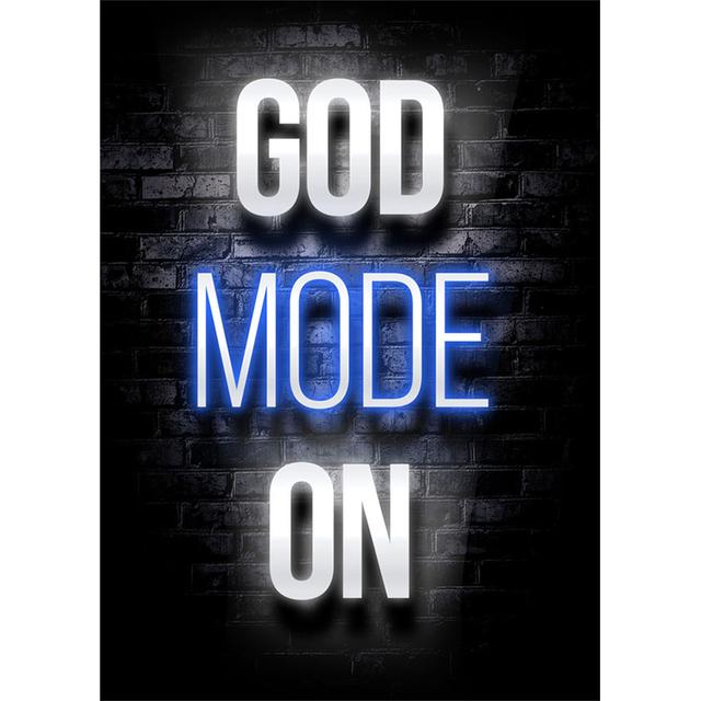 Playroom Poster Decoration Gaming Prints Neon Video Gamer Canvas Painting Wall Art Picture for Kids Boys Game Room Decor Gift No Frame