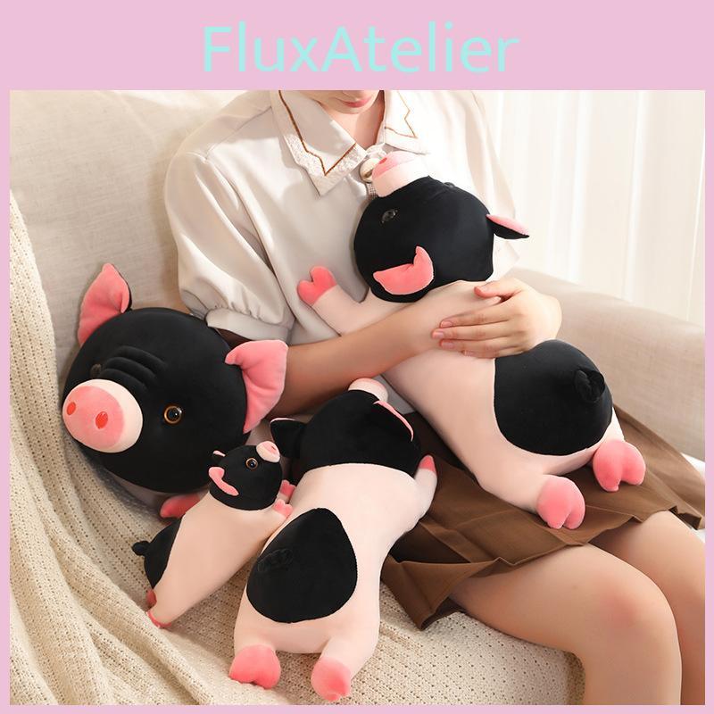 Adorable Cute Miniature Pig Plush Doll Cozy Soft Stuffed Animal For Girls Dorm Room