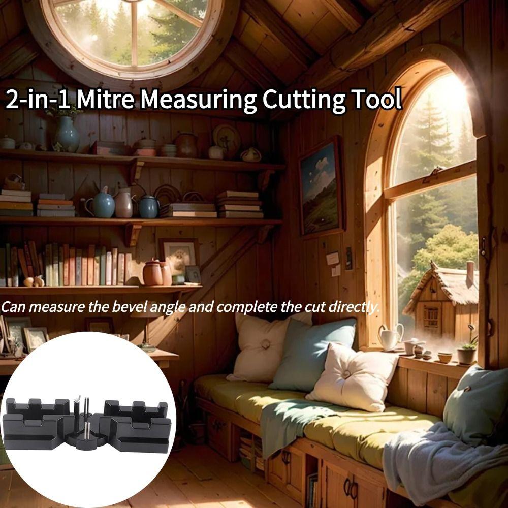 2 In 1 Woodworking  Angle Clamp DIY Bevel Gauge Miter Measuring Cutting Tool  Cutting Hand Tools