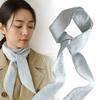 Polka Dot Long Silk Scarf Retro Scarf Headband Trendy Thin Scarf Decoration Neckband  for Women