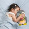 Simulation Penguin Breathing Toy Music Lights Sound Sleeping Doll  Children Gift