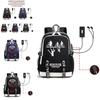 Stranger Things Backpack For Students Lightweight And Durable With Usb Charging