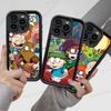 Kinder Animation R-Rugrats Handyhülle für iPhone 17 16 15 14 13 12 11 Pro Max Plus Silikon Stoßfeste Hülle