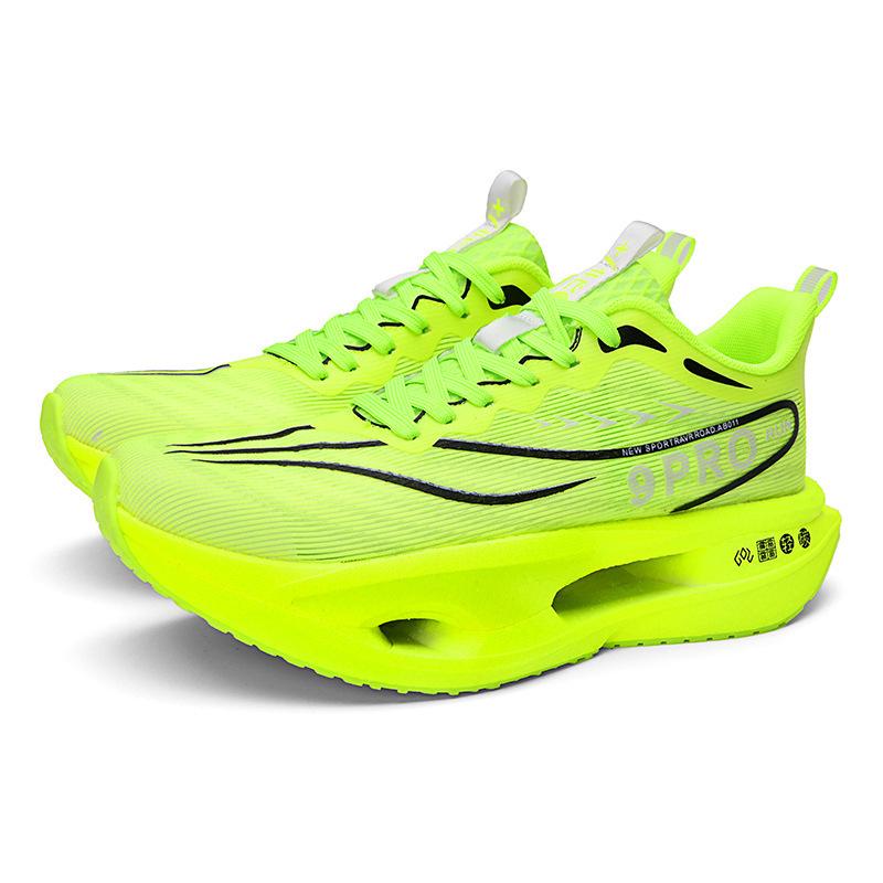 New running shoes summer youth racing carbon board running shoes shock absorption junior high school student marathon sports shoes