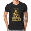 Commercial Diver Yellow Casual Tshirt Dive Scuba Diving Printing Streetwear Leisure T Shirt Men Short Sleeve Unique Gift Idea