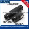 Japan PISCO Original Genuine Quick Exhaust Valve: EQU-4, EQU-6, EQY-3, EQY-4, EQY-6