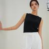 Acud Summer Wool Sleeveless Knit_Black