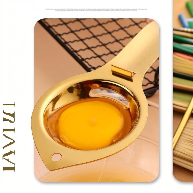 Egg Yolk White Filter Food Grade Eggs Divider Stainless Steel Sieve Kitchen Gadget Baker Tool Egg Extractor