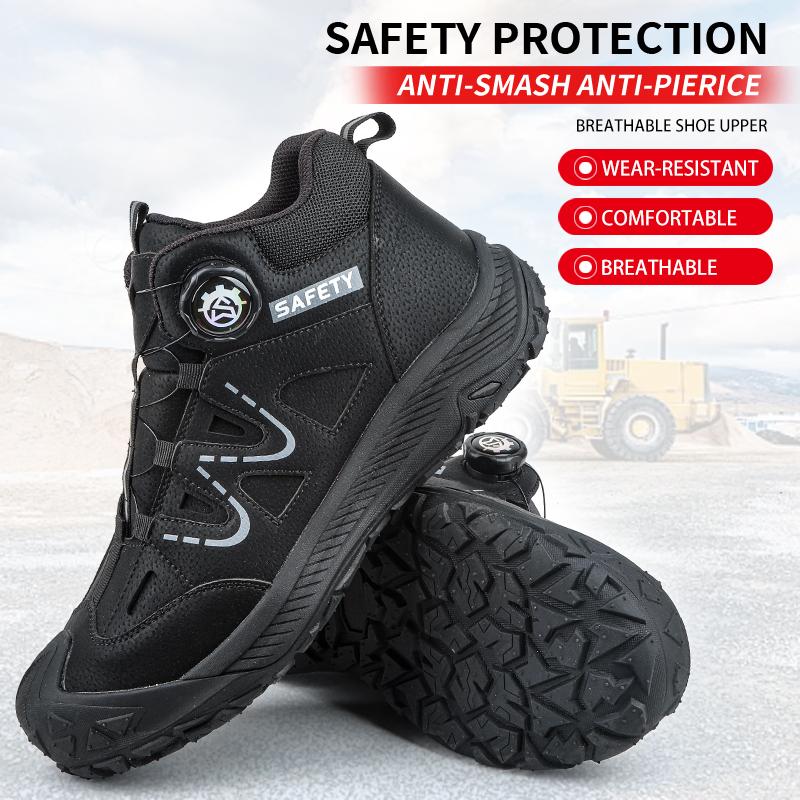 Durable, Anti-smashing, Anti-puncture, Anti-slip Safety Shoes, Protective Shoes, Work Shoes, Industrial and Mining Boots