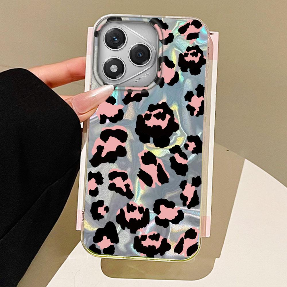 Leopard Print Water Texture Phone Case for Honor 400 200 Pro Magic7 6 5 Lite X9a X9c X8b X8a X8c Shell Silicone Back Soft Cover