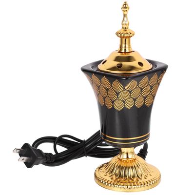 Electric Ceramic Incense Burner Exquisite Middle Eastern Festival Small Incense Burner Original US Plug Applicable Voltage AC110