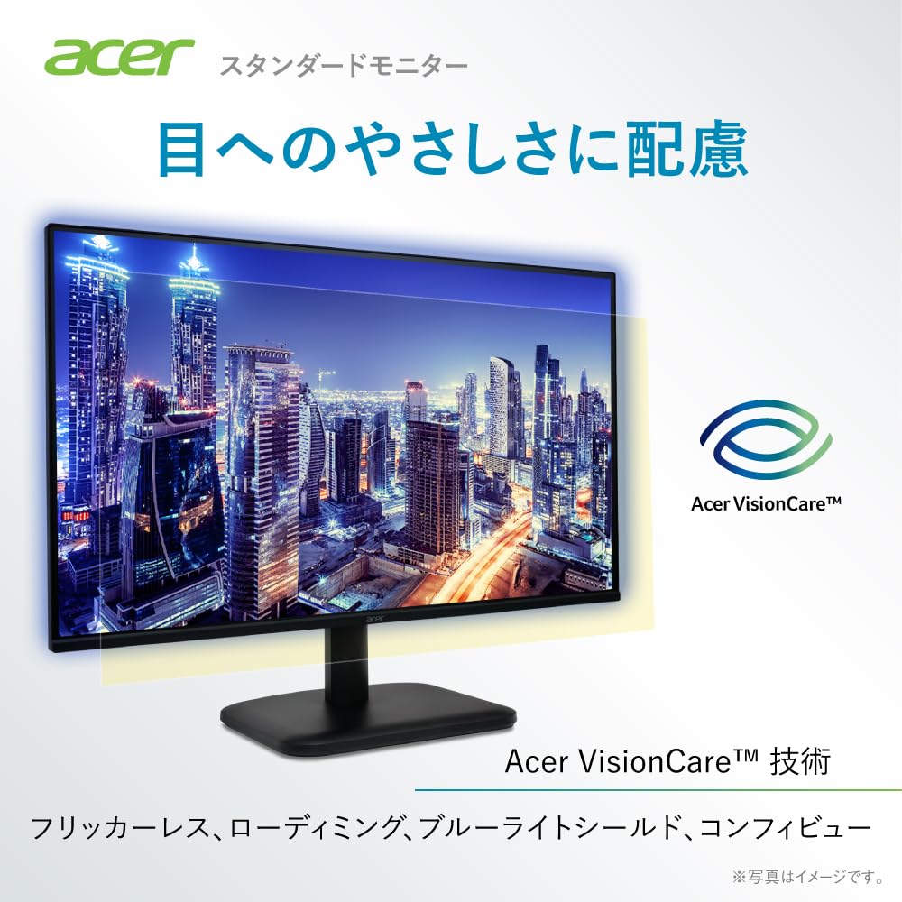 Acer EK271P6bi IPS Full HD 144Hz 1ms sRGB AMD Blue Light Zero Frame HDMI Mini Color Warranty Panel 27-inch Monitor, (VRB), Anti-Glare, 99% Resolution,