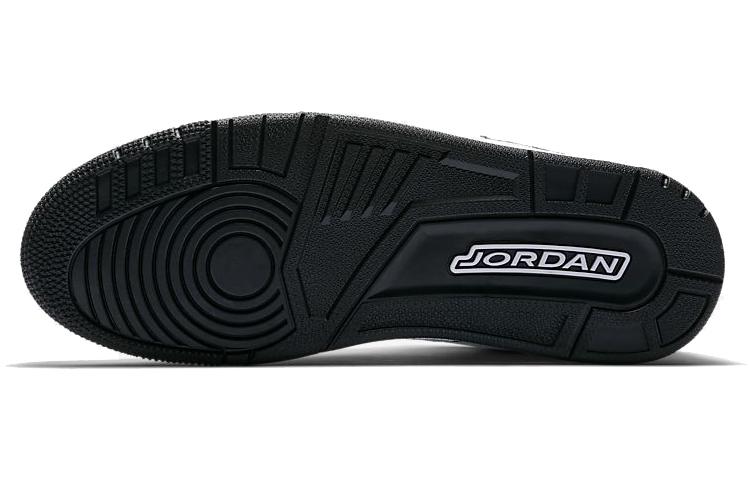 Jordan Courtside 23 Vintage Basketball Shoes Men's Mid-Top Black White AR1000-100
