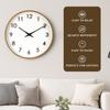 Golden Unique Wall Clock for Living Room Stylish Latest | Modern Analog Clock for Bedroom, Kitchen, Hall, Office | Modern Analog Time Piece Home Decor