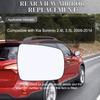 For Kia Sorento 2.4L 3.5L 2009 2010 2011 2012 2013 2014 Heated Side Mirror Glass Door Wing Rearview Mirror Left/Right 876112P030