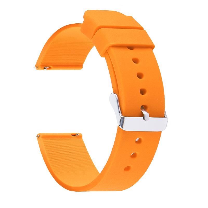 Uhr Armband 18mm Silikonband Uhr Topsic Schnellverschluss Armband für Samsung Galaxy Universelles Armband 20/22mm Zubehör