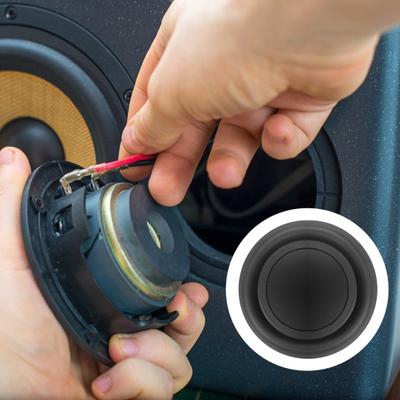 139MM Passive Radiator for Subwoofer Rubber Surround Speaker Diaphragm with Heat Dissipation Design Bass Enhancement Driver for Sealed Portable