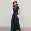 Chuyu Viscose Knot T-Shirt and Skirt Two-Piece Set