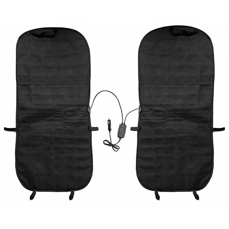 12V Universal Car Heated Seats Winter Seat Heater Car Seat Heating Cushion Covers Car Electric Heated Seat Car Winter Pad